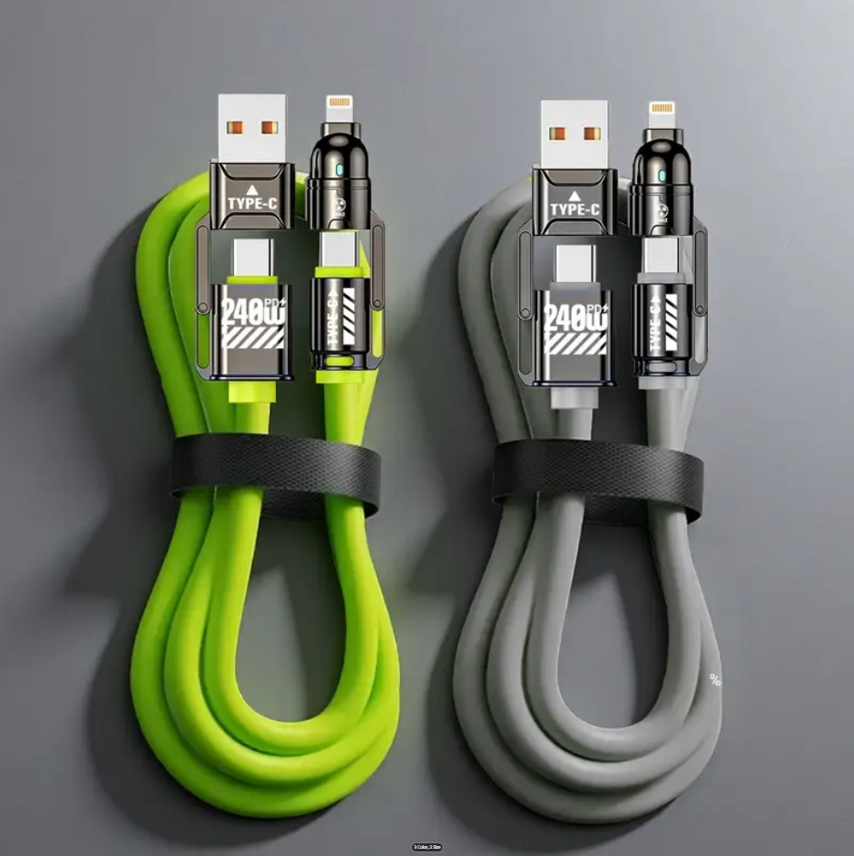 4-in-1 Multi-Functional Fast Charger