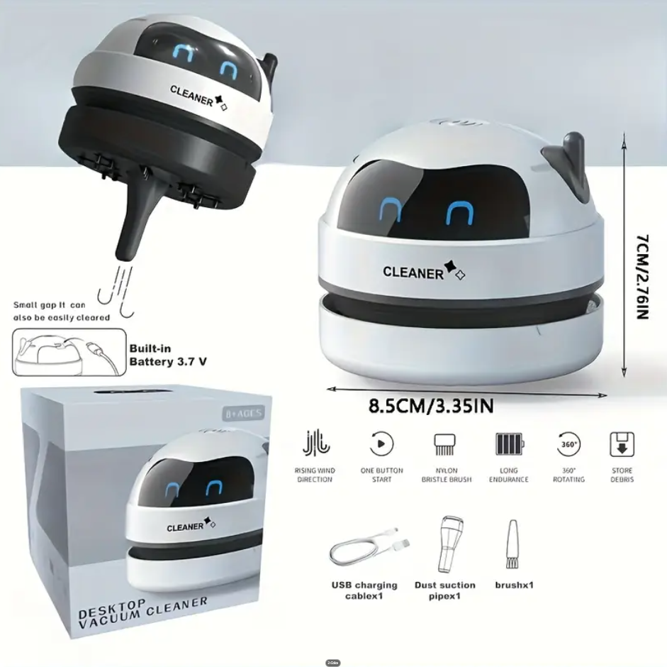 Mini Desktop Vacuum Cleaner